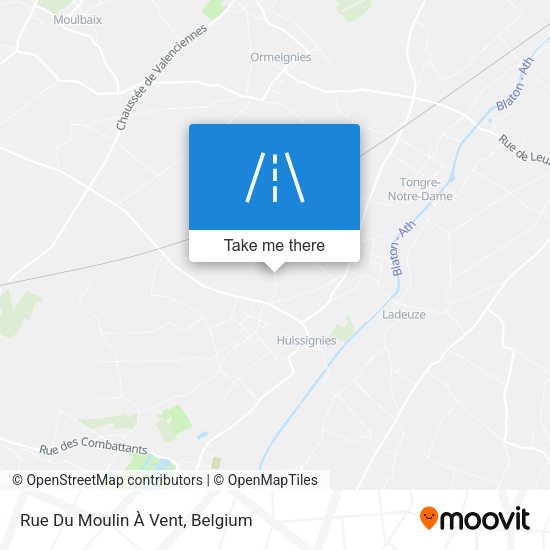 Rue Du Moulin À Vent map