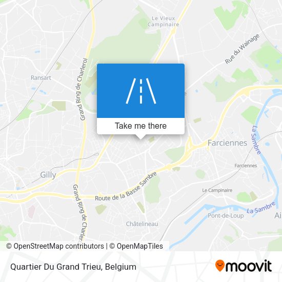 Quartier Du Grand Trieu map