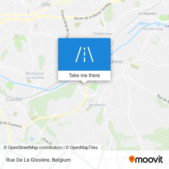 Rue De La Gissière map