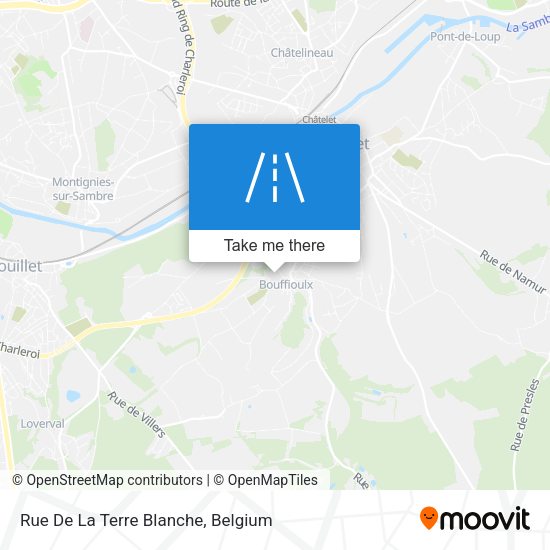 Rue De La Terre Blanche plan