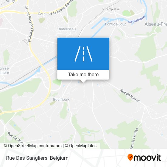 Rue Des Sangliers plan
