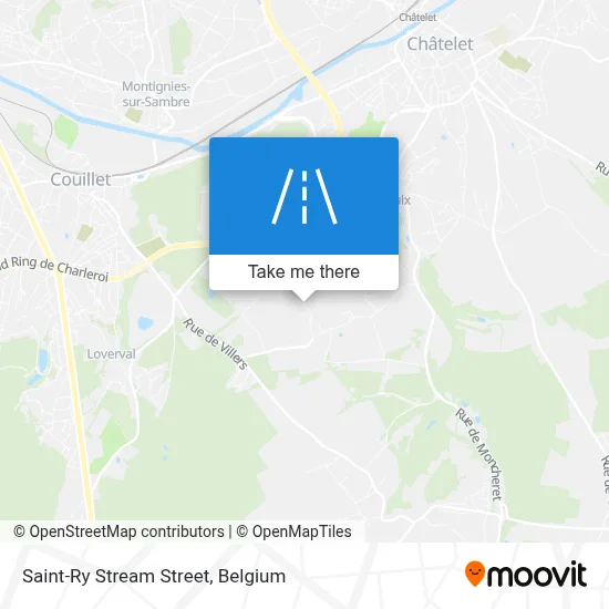 Saint-Ry Stream Street map