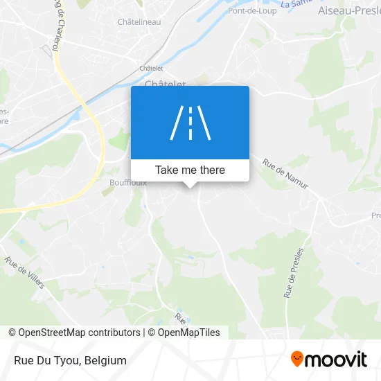 Rue Du Tyou Street map