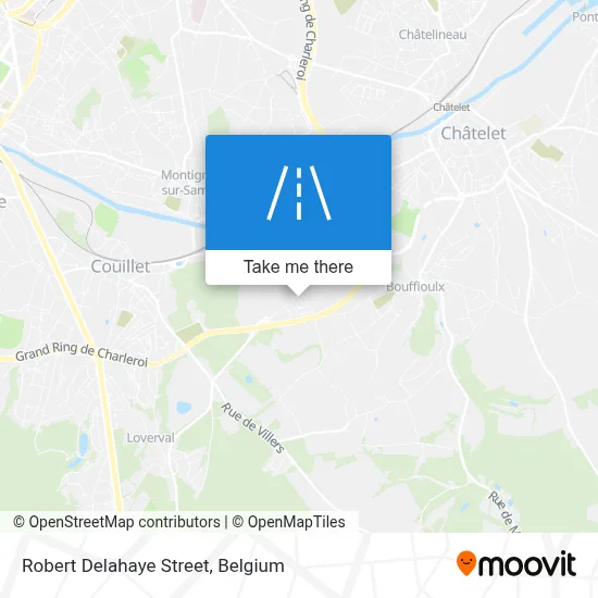 Robert Delahaye Street map