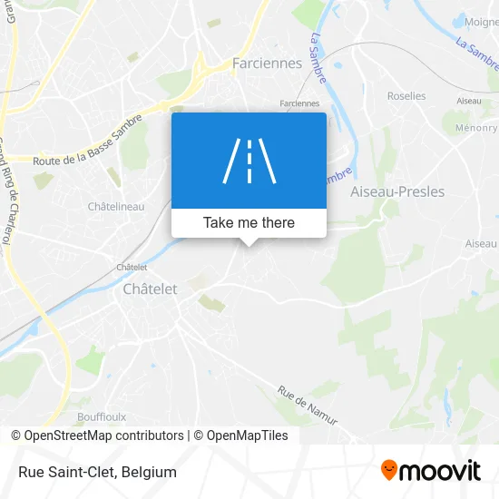 Saint-Clet Street map