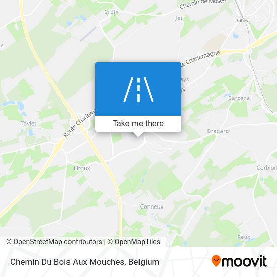 Chemin Du Bois Aux Mouches map