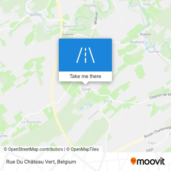 Green Castle Street map