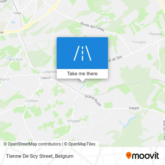 Tienne De Scy Street map