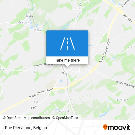 Piervenne Street map