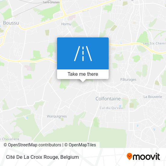 Cité De La Croix Rouge map