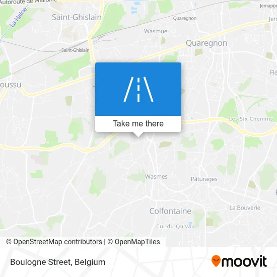 Boulogne Street map