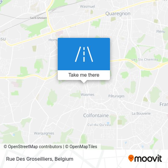 Rue Des Groseilliers plan