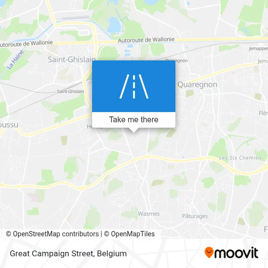 Great Campaign Street map