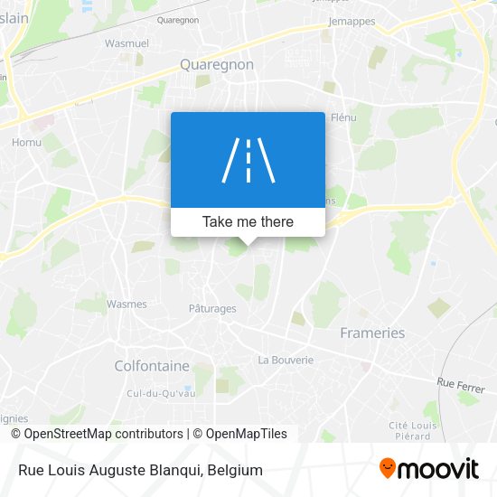 Rue Louis Auguste Blanqui map