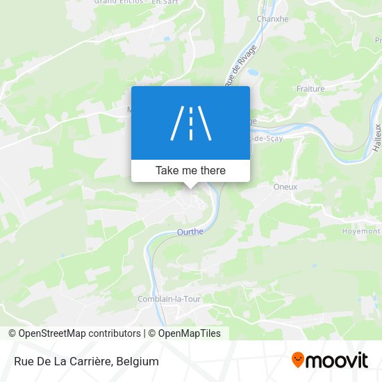 Rue De La Carrière map