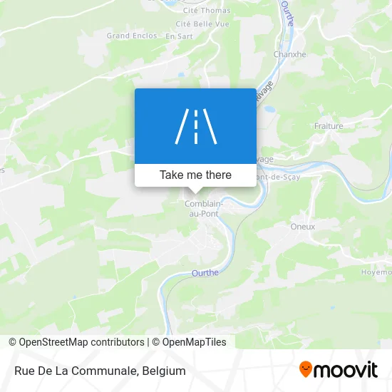 Communale Street map