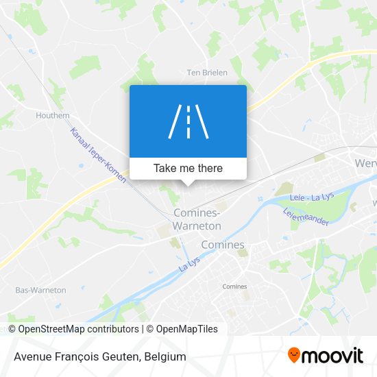 Avenue François Geuten map