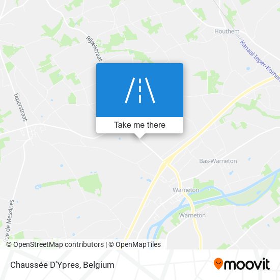 Chaussée D'Ypres plan
