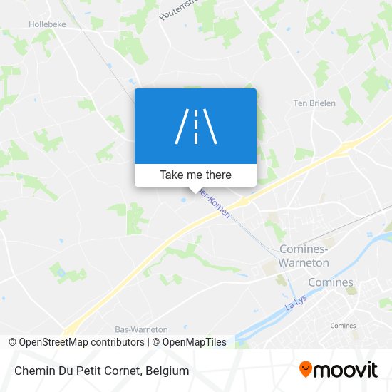Chemin Du Petit Cornet map
