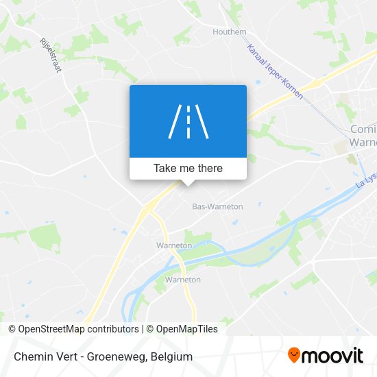 Chemin Vert - Groeneweg plan