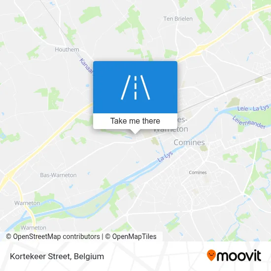 Kortekeer Street map