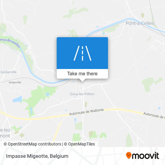 Impasse Migeotte map