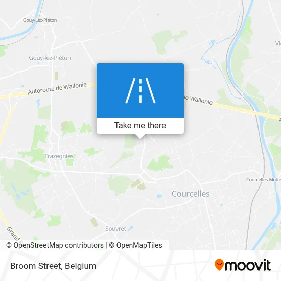 Broom Street map