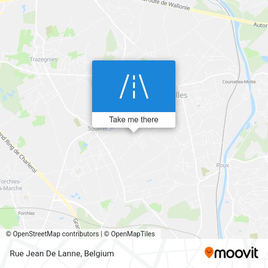 Rue Jean De Lanne plan