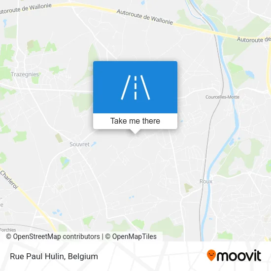 Rue Paul Hulin map