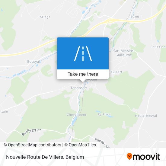 Nouvelle Route De Villers plan