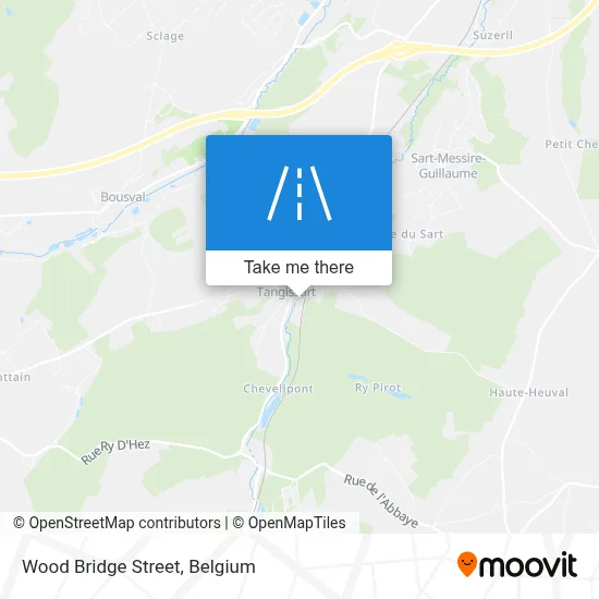 Wood Bridge Street map