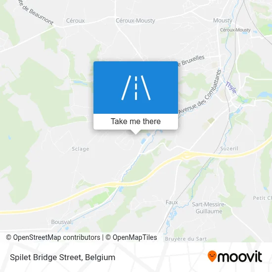 Spilet Bridge Street map