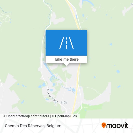 Chemin Des Réserves plan