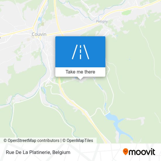 Rue De La Platinerie plan