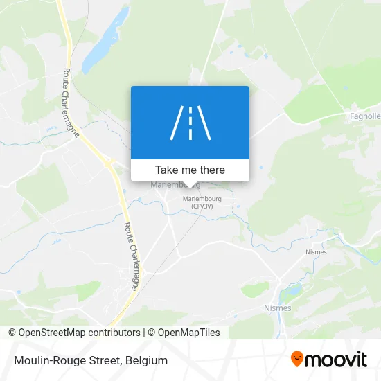 Moulin-Rouge Street map