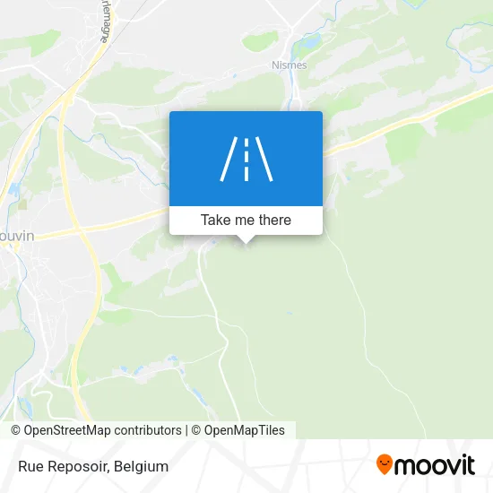 Rue Reposoir map