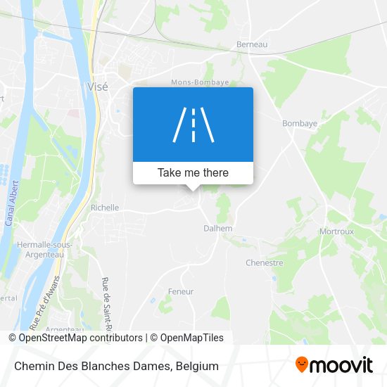 Chemin Des Blanches Dames map