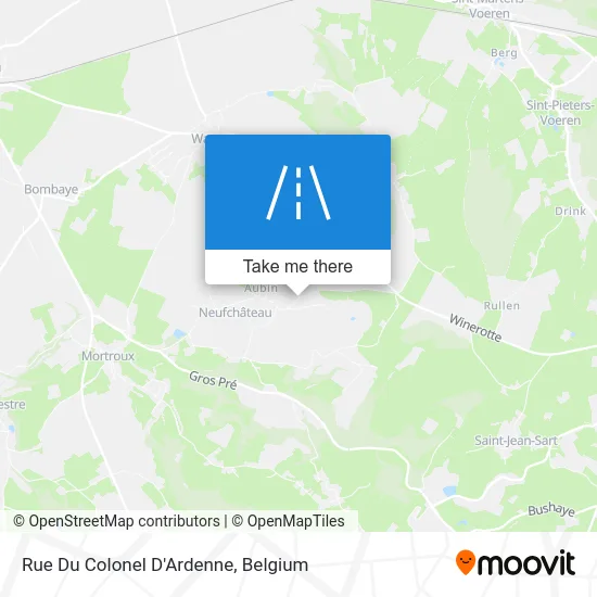 Colonel D'Ardenne Street map