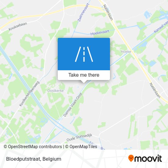 Bloedputstraat map