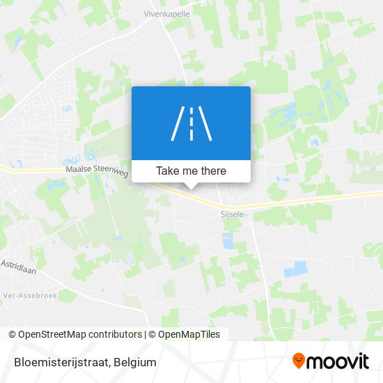 Bloemisterijstraat map