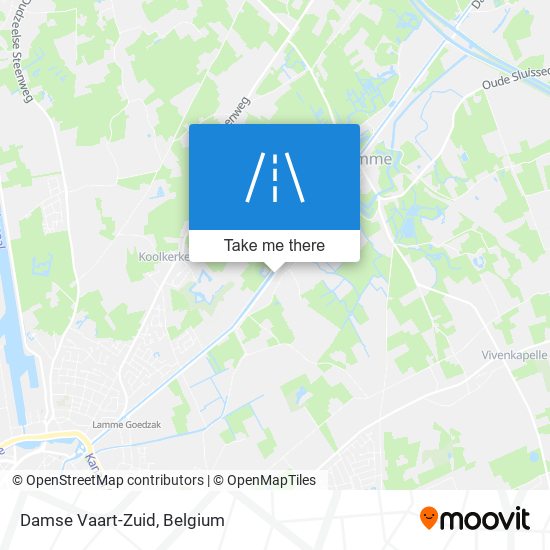 Damse Vaart-Zuid map