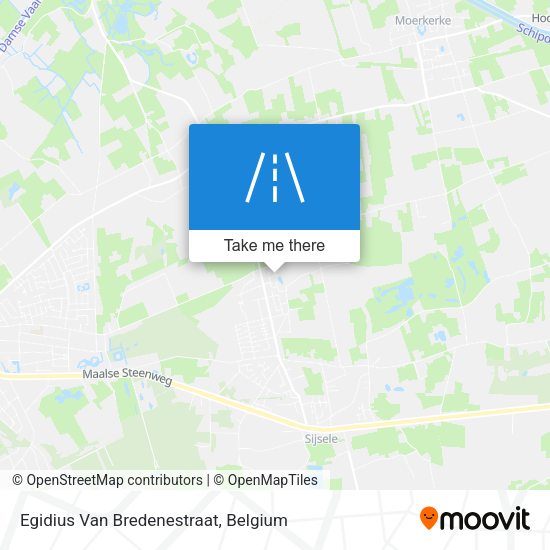 Egidius Van Bredenestraat map
