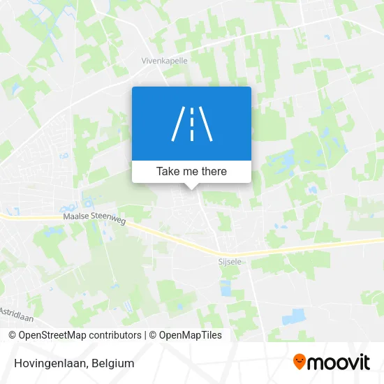 Hovingenlaan map