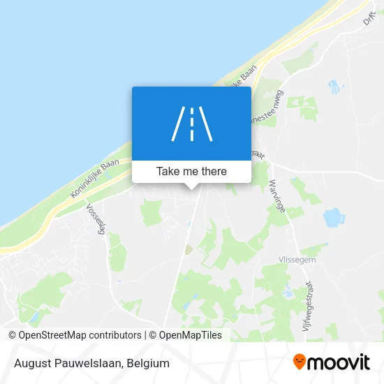 August Pauwelslaan map