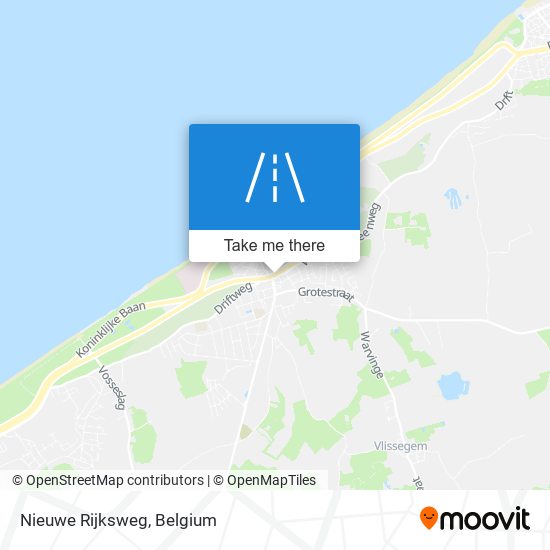 Nieuwe Rijksweg map