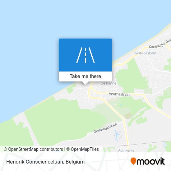Hendrik Consciencelaan map