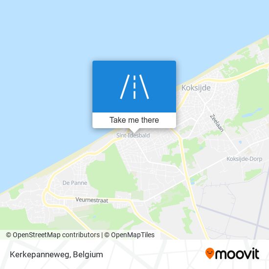 Kerkepanneweg map