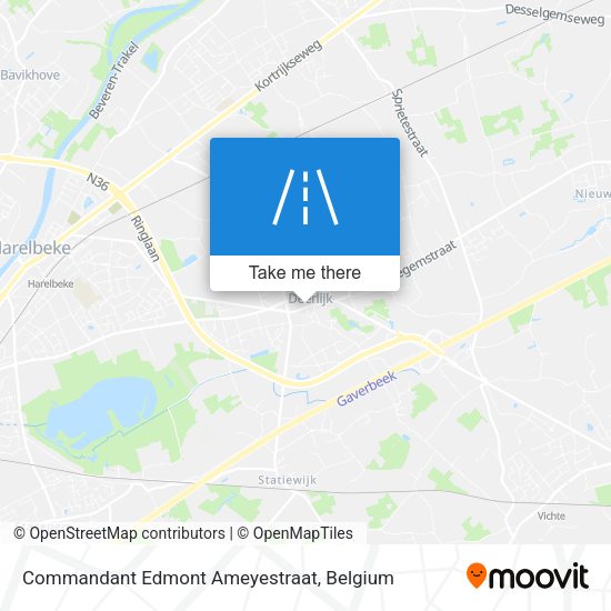 Commandant Edmont Ameyestraat plan