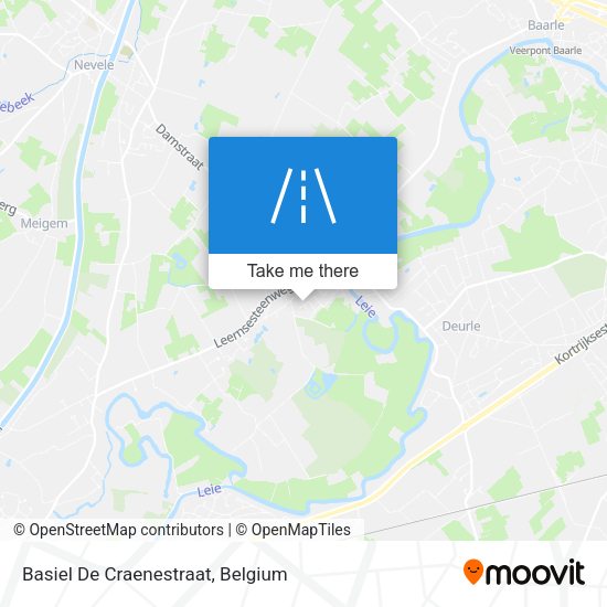 Basiel De Craenestraat map