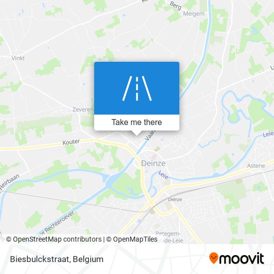 Biesbulckstraat map